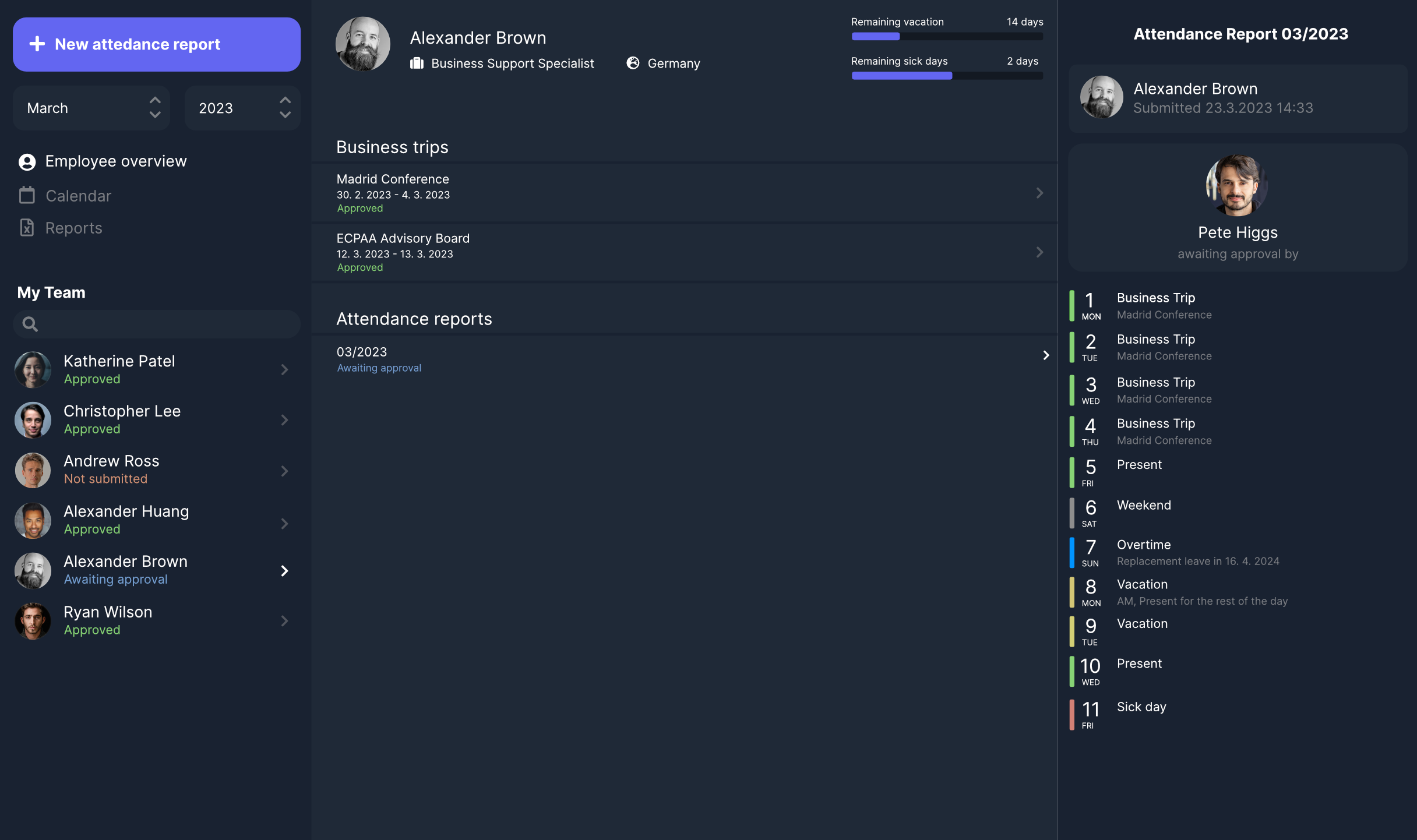 App screenshot